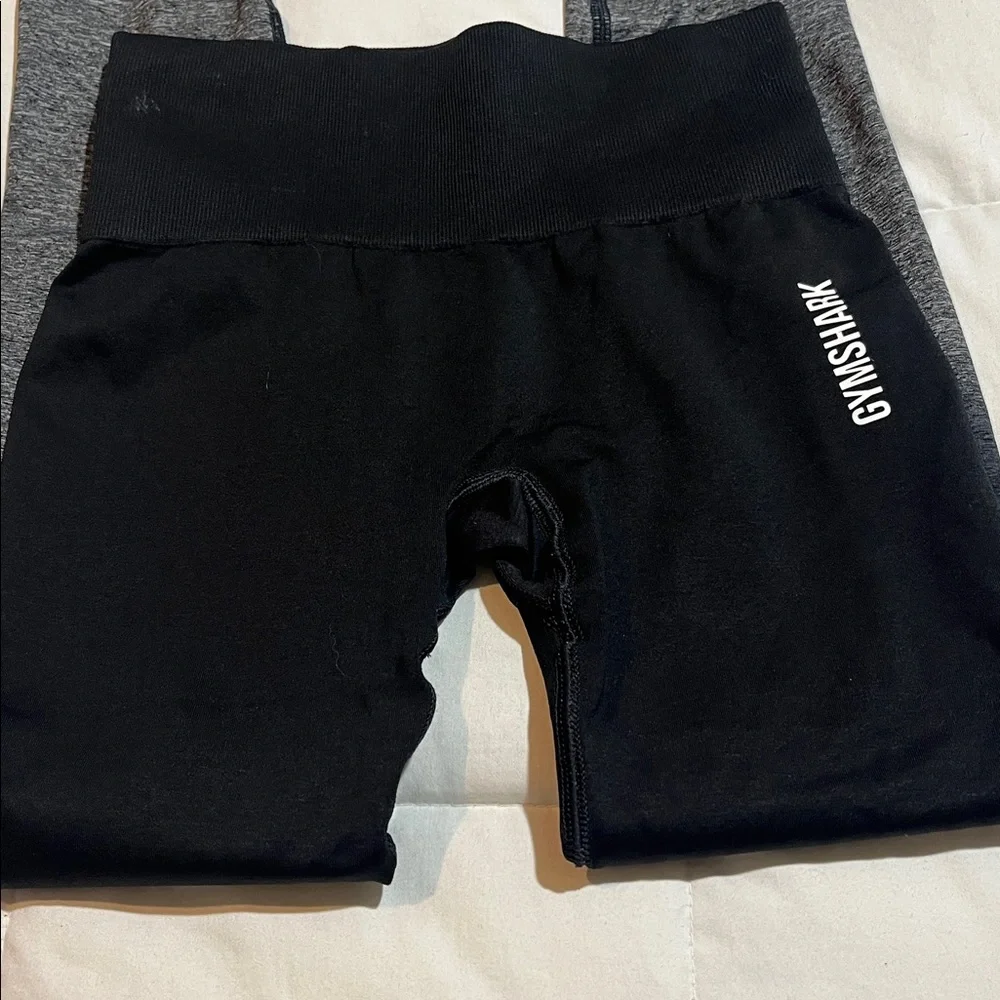 Gymshark Ombré Black to Grey Leggings - Picture 2 of 6